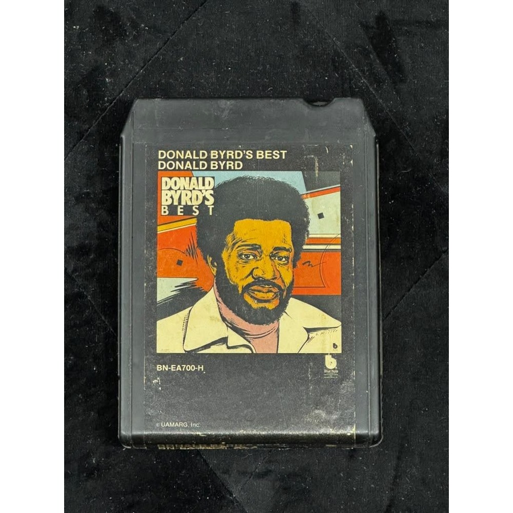 Donald Byrd's Best 8-Track Tape Blue Note BN-EA700-H Vintage Jazz Funk Cartridge